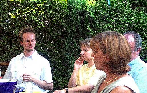 Arno, Beate, Monika, (Friedhelm)